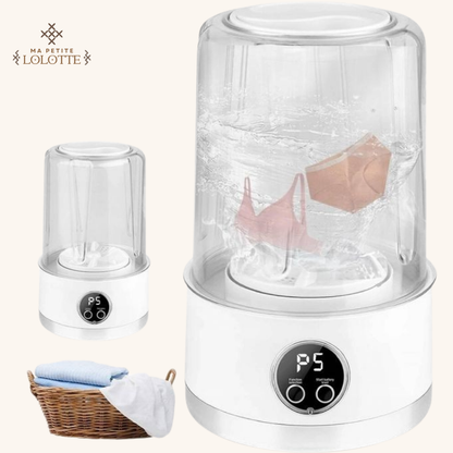 Mini Machine de Lavage Délicate "Spéciale Sous-Vêtements"