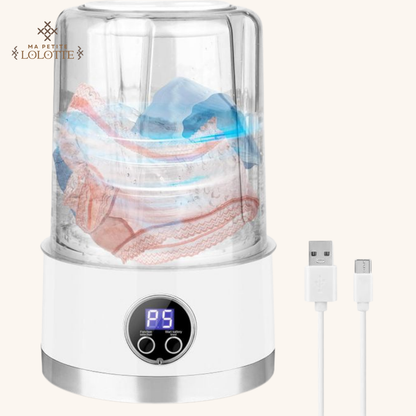Mini Machine de Lavage Délicate "Spéciale Sous-Vêtements"