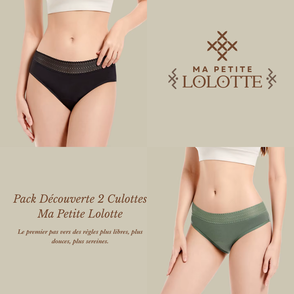 Pack Découverte – 2 Culottes Ma Petite Lolotte